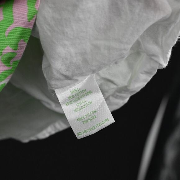 LILLY PULITZER Dress Size 2 Liz Sleeveless Shift Cabana Pink Sunnyside Vacation - Picture 12 of 13